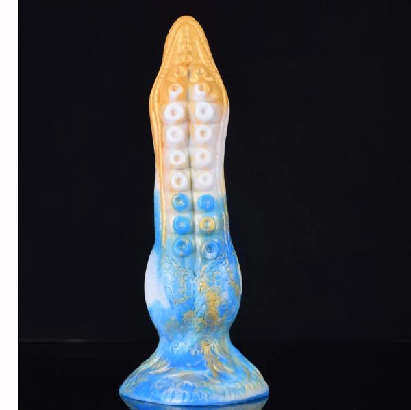 Octopus Tentacle Dildo with Strong Sucker Dog Knot Penis Cock - Image 8