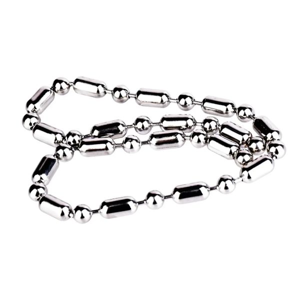 3 Sizes of Male Prostate Ball and Pillar Shaped Chains Pleasure Stainless - Image 2