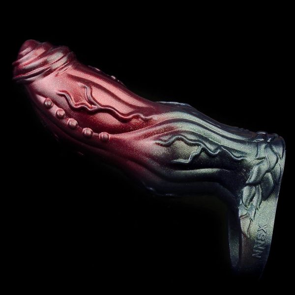 Black Fantasy Monster Penis Sleeve Soft Silicone Sex Toys - Image 3