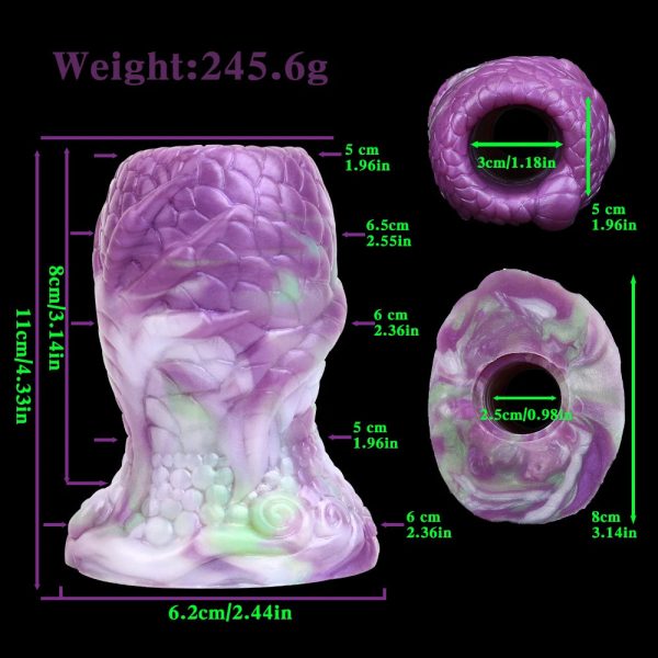 Anal Plug for Comfortable Silicone Butt Plug Hollow Anal Beads Prostate - Image 6