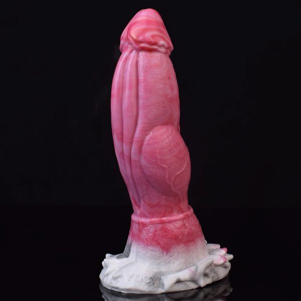 Fantasy Dildo with Knot Silicone Animal Sex Toys Wolf Dog Realistic Penis - Image 6