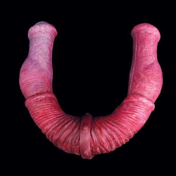 48cm Long Double Horse Dildo Realistic Animal Huge Penis Lesbian Gay Butt Plug - Image 6