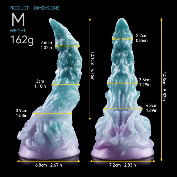 Anal Plug Dildo Shanhaijing Series Soft Silicone Giant Monster Anal Plug Toy - Image 8