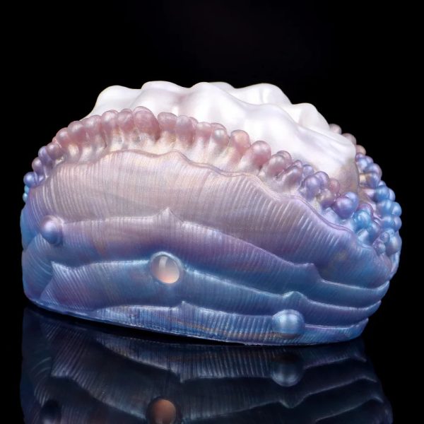 Penis Exerciser Fantasy Abalone Male Masturbator Simulated Labia Vagina Texture - Image 4