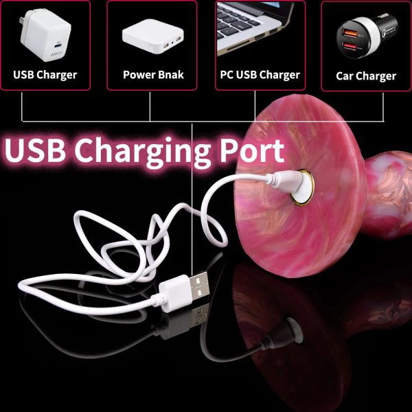 Fascinaty Vibrating Anal Dildos Animal Dog Soft Silicone Vibrator For Women G Spot - Image 2
