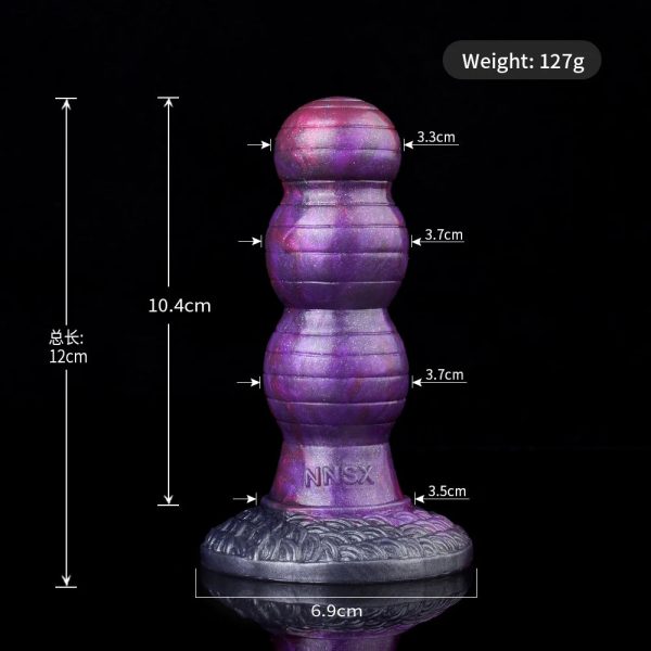 New Multi Color  Small Style Anal Dildo With Strong Suction Prostate - Image 9