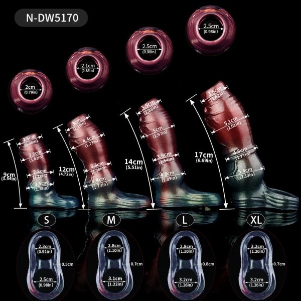 Animal Cock Cover Fantasy Dick Sheath Dildo Enlargement Sex Toy - Image 6