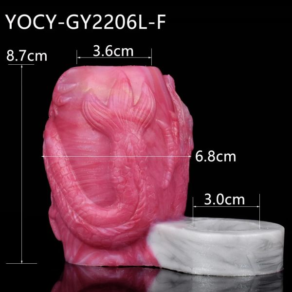 Men's Penis Enlargement Sleeve With Anti-drop Ring - Image 8