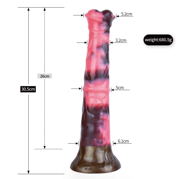 Animal Horse Realistic Anal Plug With Powerful Sucker Big Masturbator - Image 11
