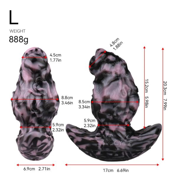 Soft Liquid Silicone Butt Plug Wearable Vibrating Butt Plug Mouth Plug - Image 19