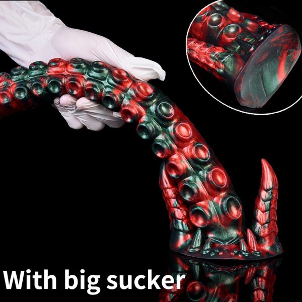 17.52in Super Long Anal Dildo Real Octopus Tentacle Penis Orgasm Stimulation - Image 4