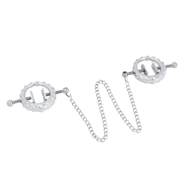 Tentacles Nipple Clip with Nipple Chain Noose  Adjustable Breast Stimulator - Image 7