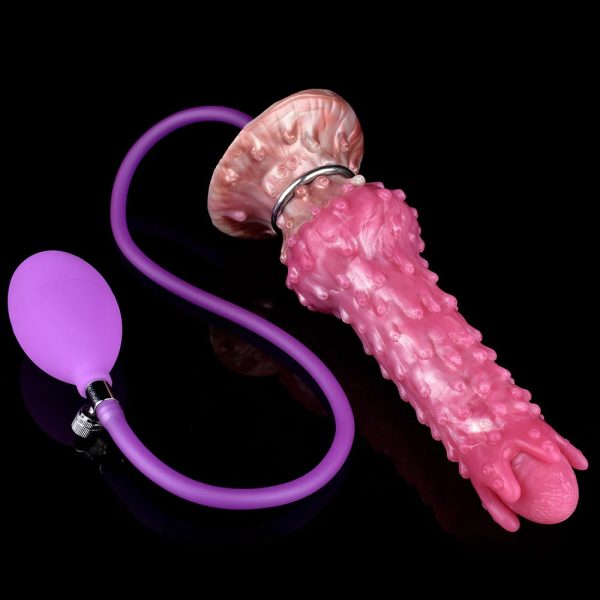 Alien Ovipositor Manual Inflatable Ovulation Lesbian Masturbator Vaginal Anus Stimulation - Image 6