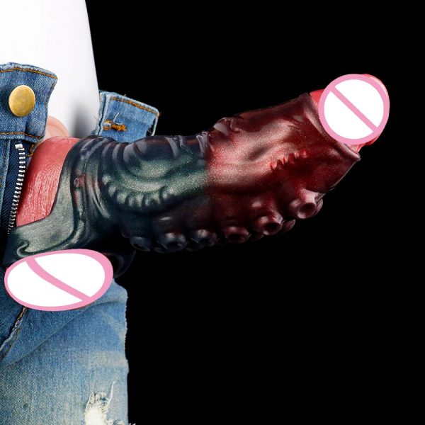 Penis Enlargement Set Fantasy Octopus Tentacles Men's Erection Enhancement Sleeve - Image 2
