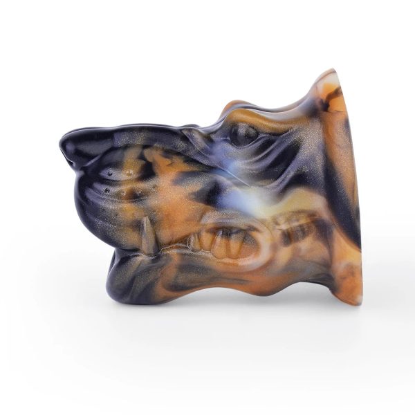 Fantasy Wolf Head Silicone Hollow Anal Plug  for Men Women - Image 4