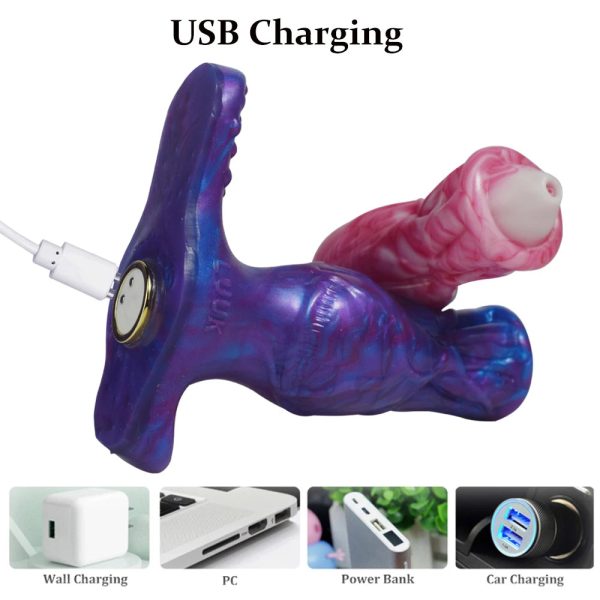 Women Remote Vibrator Wearable Vines Plants Dildo Tentacle Vagina Massage G Spot - Image 3