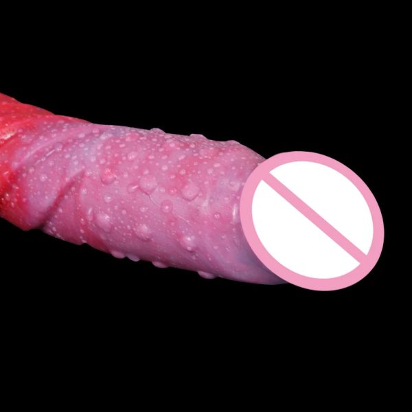 20.86inch Super Long Double Dildo Magice Dragon Realistic Glans Penis Lesbian - Image 4