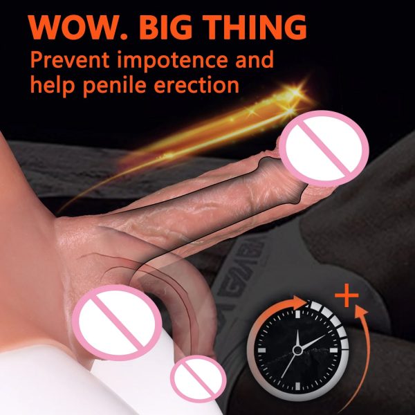 Penis Sleeve Cock Sleeve and Silicone Pants Realistic Penis - Image 3