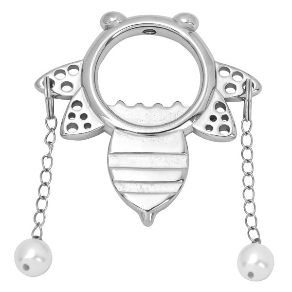 Bee Tentacles Nipple Clip with Nipple Chain Noose Adjustable Breast Stimulator - Image 4