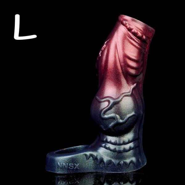 Dark Warrior Animal Hollow Water Spray Penis Sleeve  Realistic Male Sex Toys - Image 7