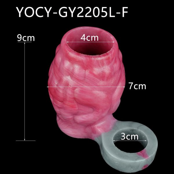 Male Penis Enlargement Sleeve With Anti-drop Ring - Image 8
