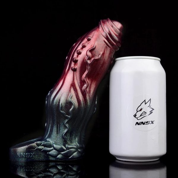 Black Fantasy Monster Penis Sleeve Soft Silicone Sex Toys - Image 9