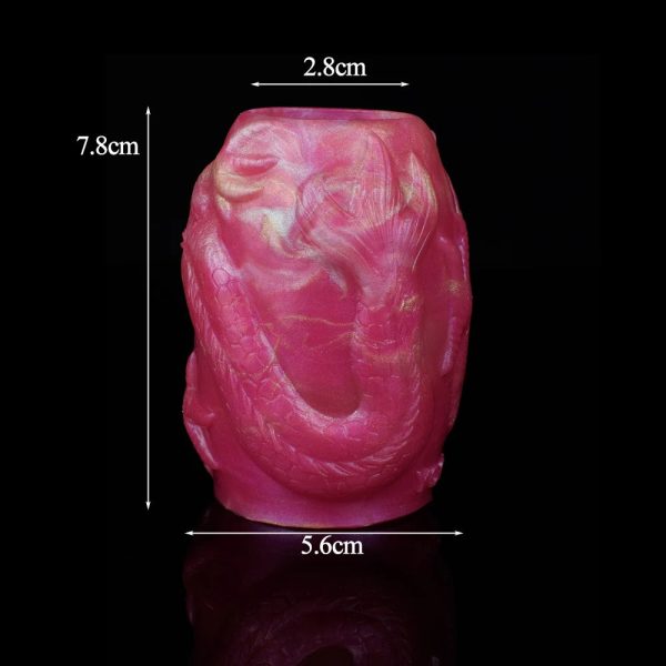 Men's Penis Enlargement Sleeve Fantasy Dragon Soft Liquid Silicone Penis - Image 14