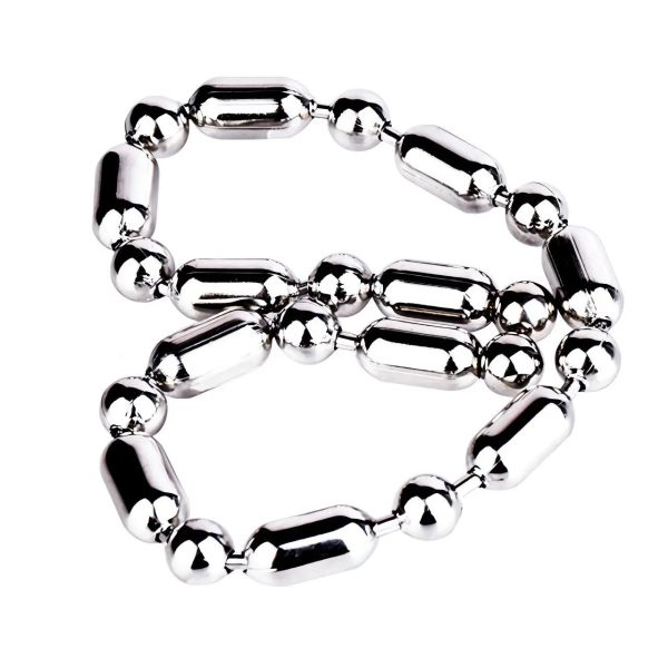 3 Sizes of Male Prostate Ball and Pillar Shaped Chains Pleasure Stainless - Image 3