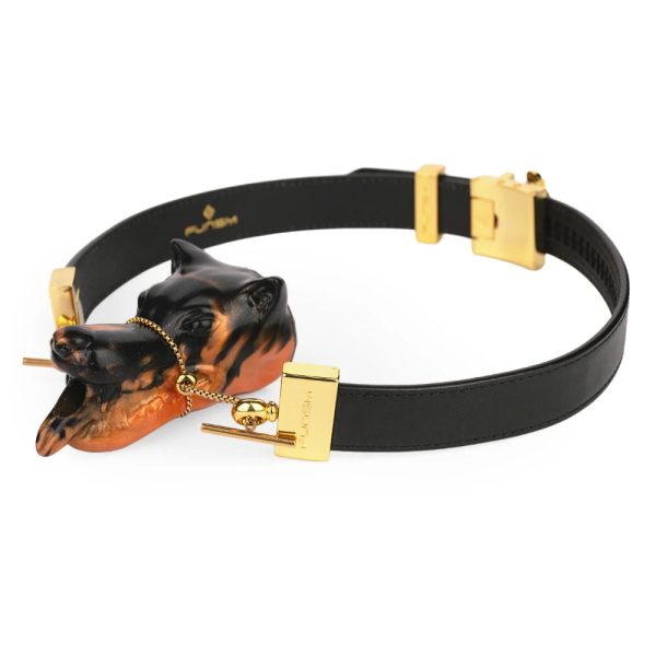 Akainu Fantasy Dog Sex Gag Leather Belt Mouth Plug - Image 7