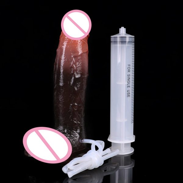 Black Silicone Dildo with Strong Suction Cup for Men Women - Image 10
