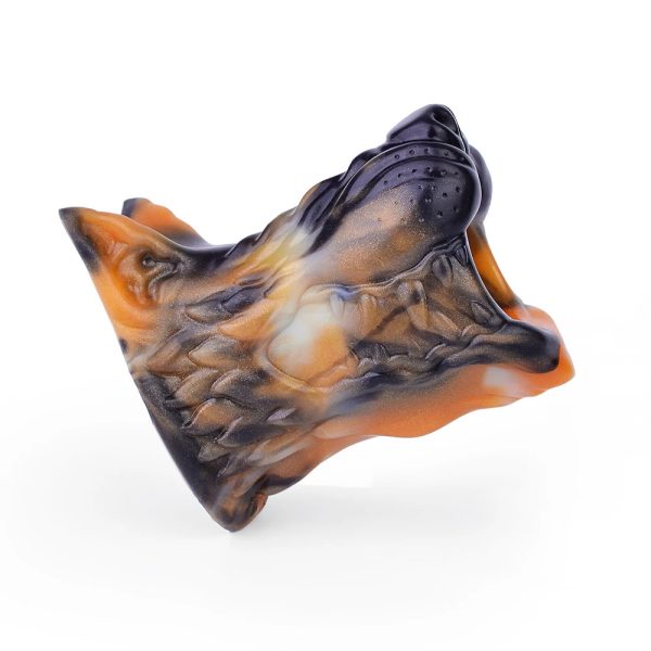 Fantasy Wolf Head Soft Silicone Hollow Anal Plug - Image 7
