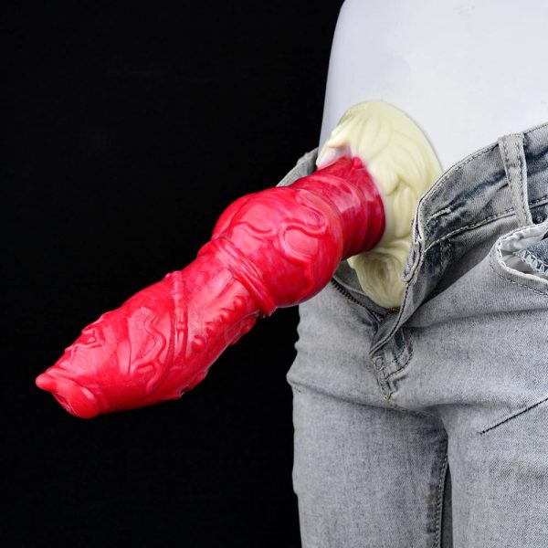 Colourful Strong Suction Dildo With Animal Dog Knot Male Prostate Massager G Spot Orgasm - Image 3