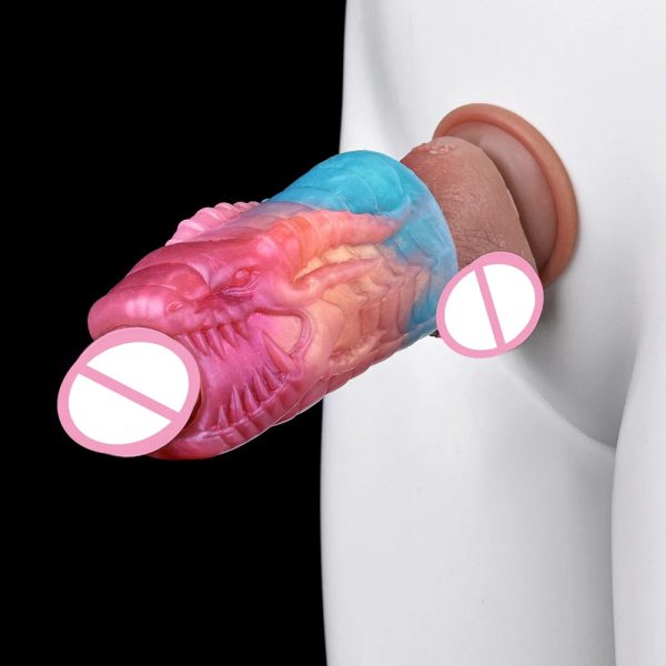Fantasy Dragon Penis Sleeve Enlargement Sleeves For Cock Sex Toys - Image 5