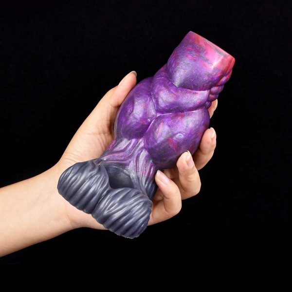 Animal Dragon Knot Penis Sleeve Extender Enlargement Cock - Image 3