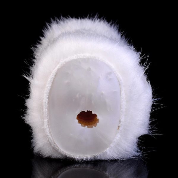 Silicone Male Masturbator Sex Adult Toys with Animal Fur Pocket Pussy - Image 4