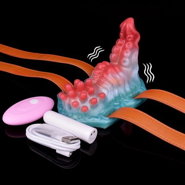 Remote Control Realistic Dildo Vibrator Sit and Ride Prostate Massager Vibrating - Image 11