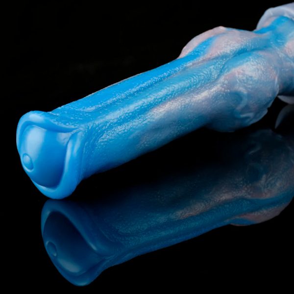 Super Long 40cm Animal Penis Double Head Horse/Dog Dildo Adult Lesbian - Image 4