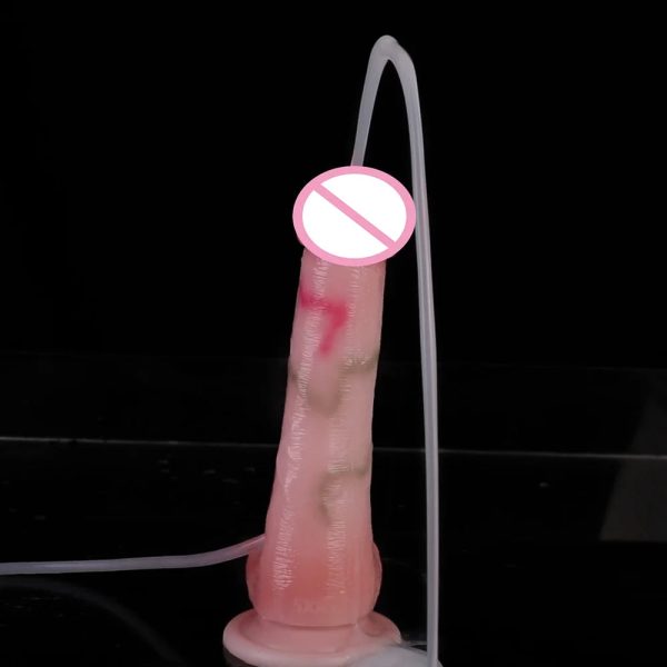 7.3 Inch Silicone Ejaculation Penis for Men Women Female - Image 5