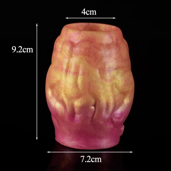 Male Condom Dragon Multiple Colors Soft Silicone Material Male Penis - Image 17