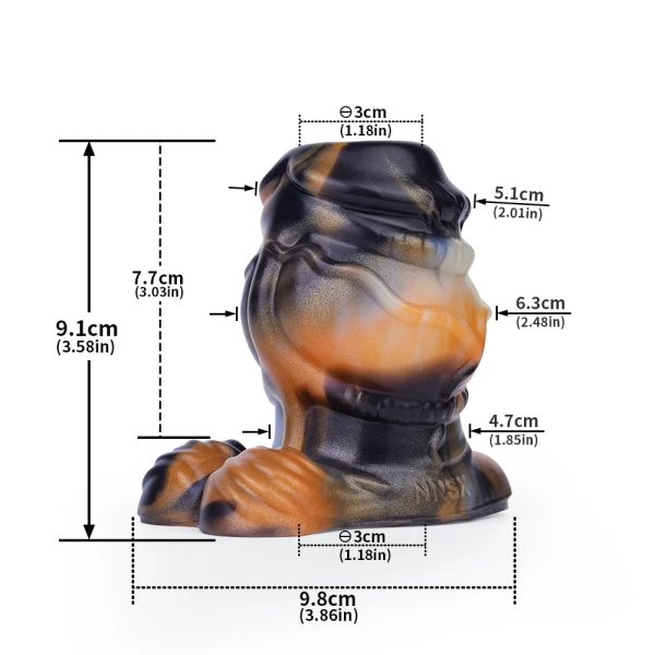 Fantasy Silicone Hollow Anal Plug Animal Butt Plug Stimulator Anal Sex Toys - Image 2