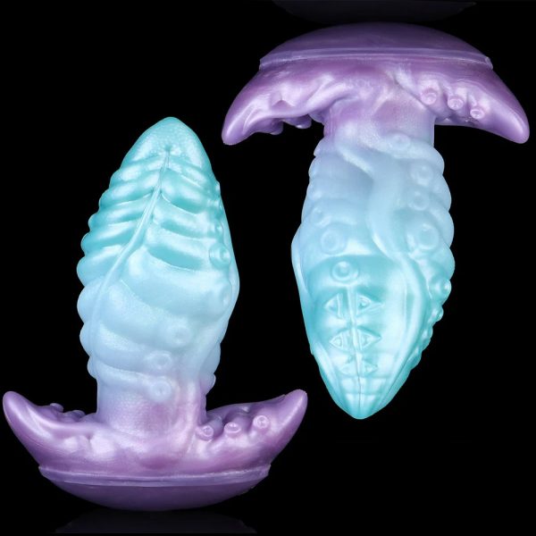 Anal Plug - Silicone Fantasy Octopus Tentacle Toy Couple Sex Game Tools - Image 4