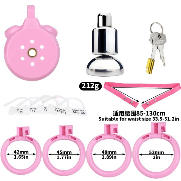 Chastity Cage for Male Penis Cage Cock Cage Chastity Devices Key Sex Toys - Image 7