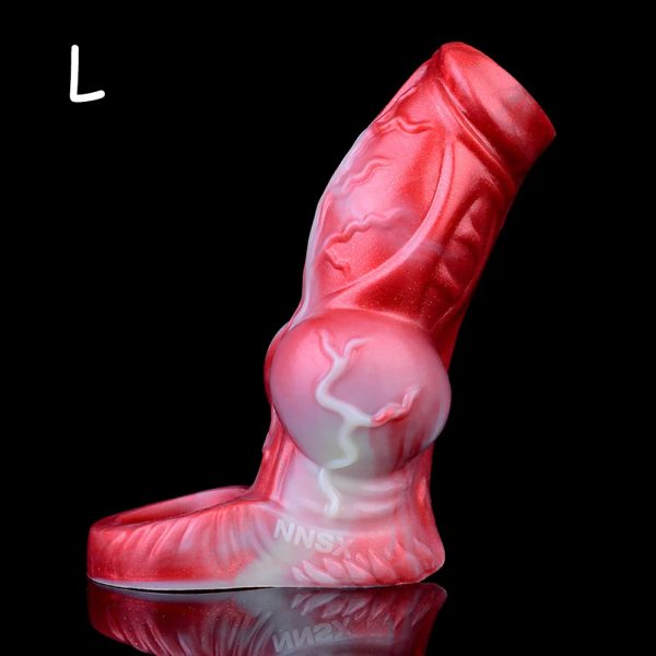 Silicone Hollow Water Spray Penis Sleeve  Reusable Penis Enlarger Rings Delay Ejaculation - Image 7