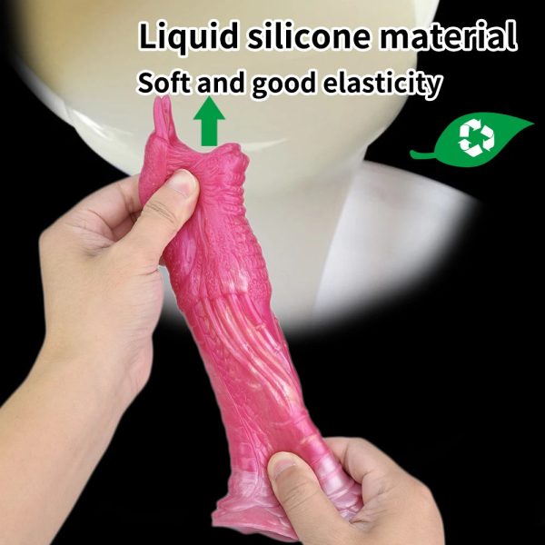 Animal Penis Enlargement Holster Soft Silicone Male Sex Toys - Image 4