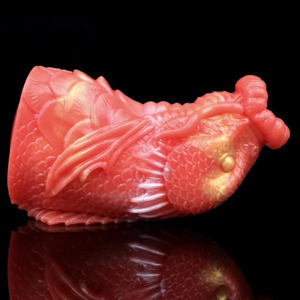 Penis Masturbation Toy Fetish Silicone Fantasy Carp Mouth Penis - Image 2