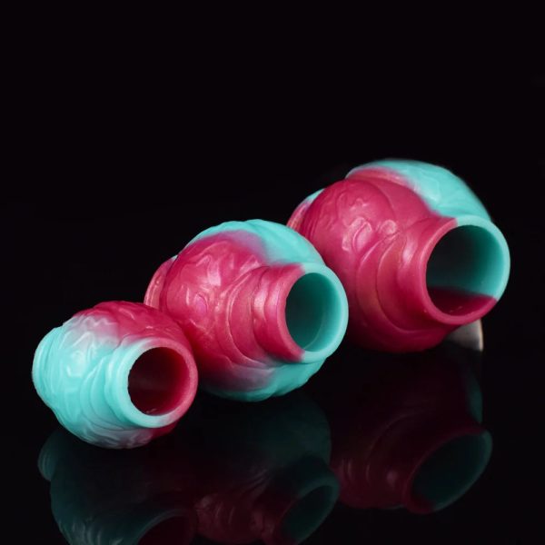 3 Sizes Penis Sleeve Reusable Cock Enlarger Sheath with Penis Extension - Image 3