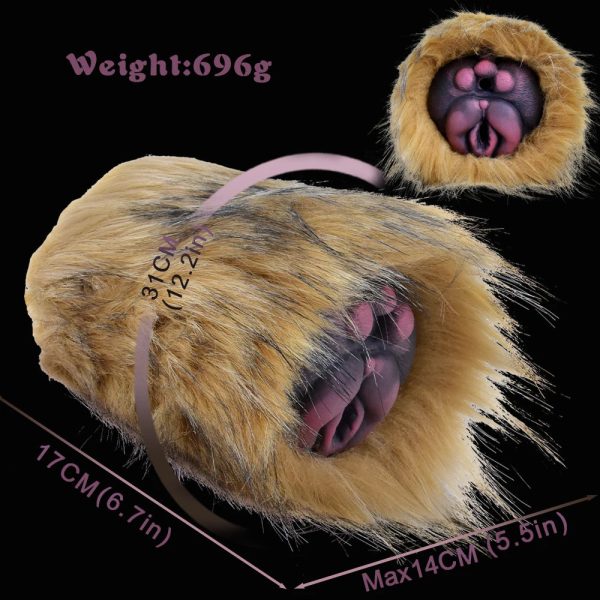 Artifical Real Vagina Masturbator With Fur Male Masturbation Cup Massage Penis - Image 10