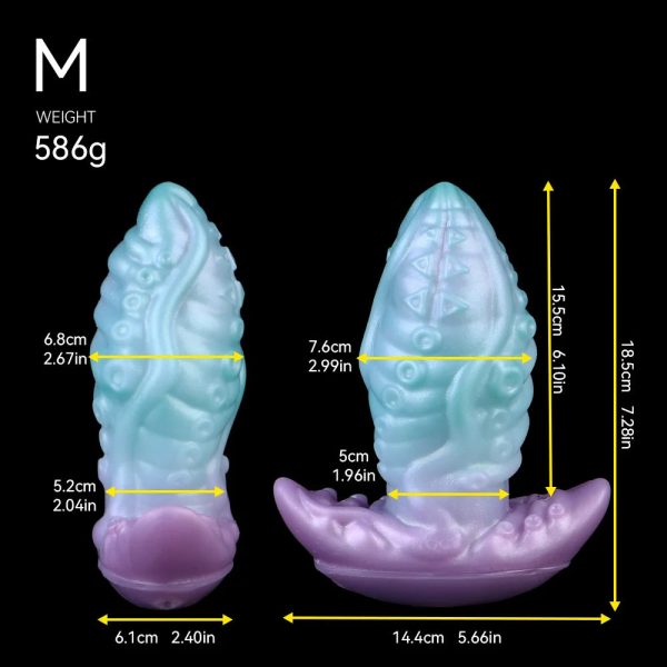 Anal Plug - Silicone Fantasy Octopus Tentacle Toy Couple Sex Game Tools - Image 15