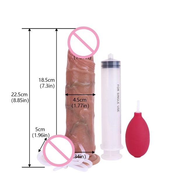 Realistic Dildo Body-Safe Material G spot Stimulator Dildos with Strong Suction Cup - Image 6