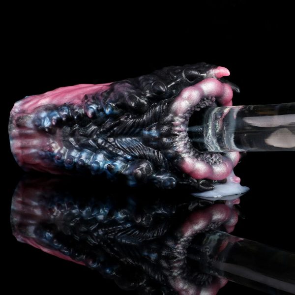 Male Penis Exerciser, Fantasy Alien Male Masturbator Cup 3D Texture - Image 5